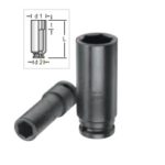 K 19 L Darbeli Lokma Anahtar 1-2 Altıköşe, Uzun Tip (1)