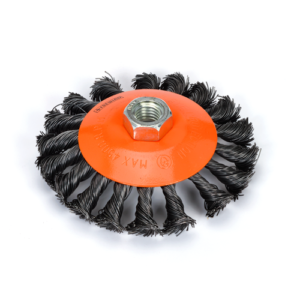 Konik Vidalı Burma Telli Fırçalar