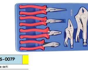 MS-007P ÇEKMECELİ TAKIM ARABASI MUHTEVİYATLARI (2)