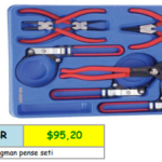 MS-008R ÇEKMECELİ TAKIM ARABASI MUHTEVİYATLARI