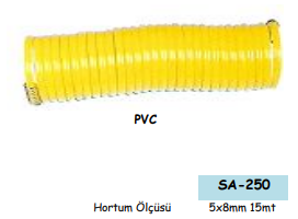 PVC SPİRAL HORTUM