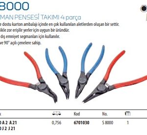 S 8000 Segman Pensesi Takımı 4 Prç (1)