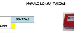 SS-72MB HAVALI LOKMA TAKIMI