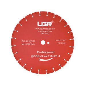 Sulu ve Kuru Kesim Testereler 'Beton''