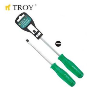 TROY 22131 Çakmalı Düz Tornavida (6,0x100mm)