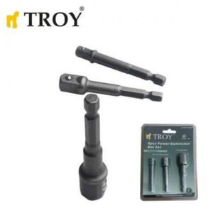 TROY 26132 Lokma Adaptör Seti, 3 Parç
