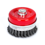 Çanak Vidalı Kuşaklı Burma Telli Fırçalar