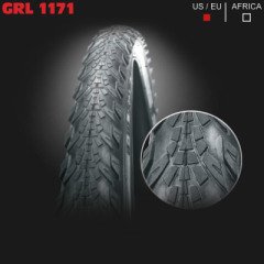 GRL 24190 1 MM ZIRHLI 1171 YOL TİPİ REFLEKTÖRLÜ BİSİKLET DIŞ LASTİK