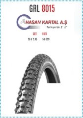 GRL 26230 1 MM ZIRHLI 8015 KALIN TIRNAK MAVİ YANAK BİSİKLET DIŞ LASTİK