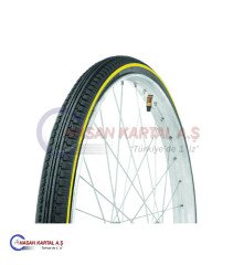 GRL 70023 (23662) 1 MM ZIRHLI 2762 KIRMIZI ÇİZGİLİ BİSİKLET DIŞ LASTİK