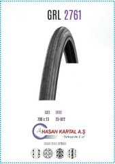 GRL 70023 (23662) 3 MM ZIRHLI 2762 SİYAH BİSİKLET DIŞ LASTİK
