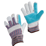 Gri Eldiven - Birinci Sınıf Eldiven (Takviyeli) - Kaynakçı Deri Eldiven (1)