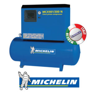 MICHELIN PİSTONLU DEPO ÜSTÜ SESSİZ KOMPRESÖRLER