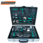 Mannesmann 29072 Alüminyum Takım Çantalı Alet Seti, 124 Parça