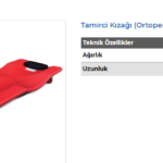 TK01 TAMİRCİ KIZAĞI (ORTOPEDİK) (2)