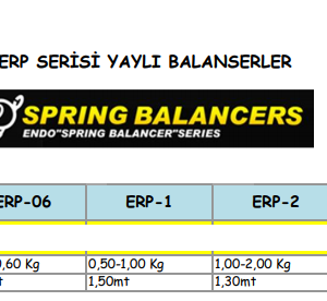 ERP-06-1-2 ERP SERİSİ YAYLI BALANSERLER